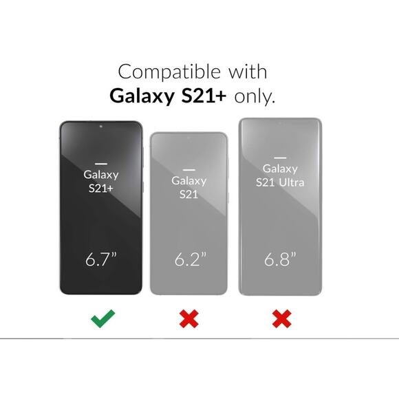 Cellhelmet Altitude Series Galaxy S21+ 5G Blue Case Rubber Shockproof Slim Grip - Picture 4 of 4